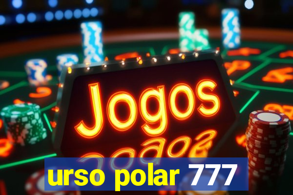 urso polar 777